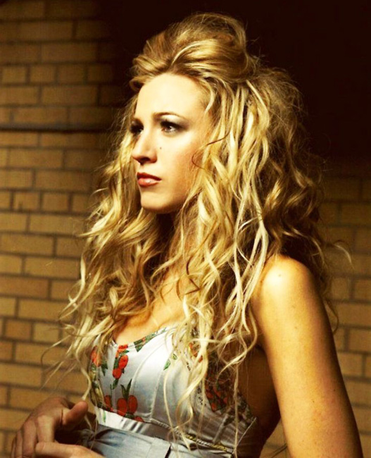 простая прическа на Новый го - начес