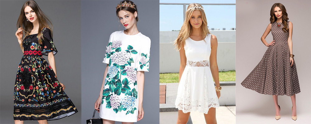 модные короткие платья фото