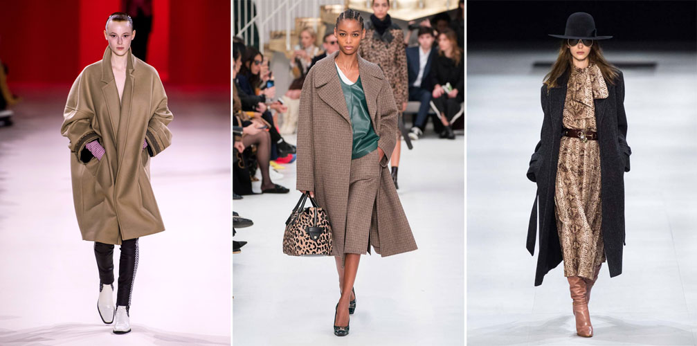 с чем носить пальто-оверсайз